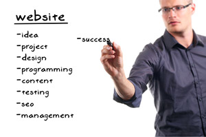 Proper web design and development is essential for converting traffic into leads and sales.